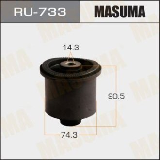 Сайлентблок задньої балки Honda Civic (06-10), Fit (07-13), Jazz (09-13) MASUMA RU733