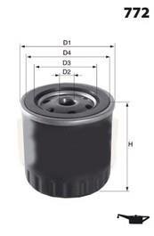 Фільтр оливи (аналогWL7100/OC98) MECAFILTER ELH4101