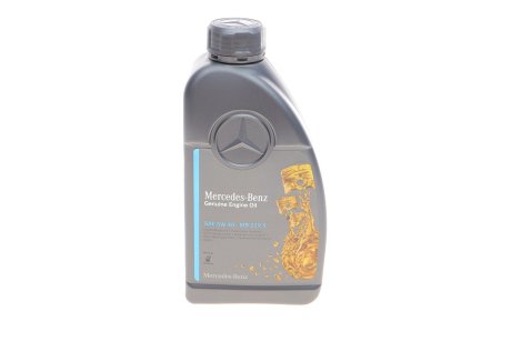 Олива моторна 5W-40 MB 229.5 (1 Liter) MERCEDES MERCEDES-BENZ 000989630811AAEW