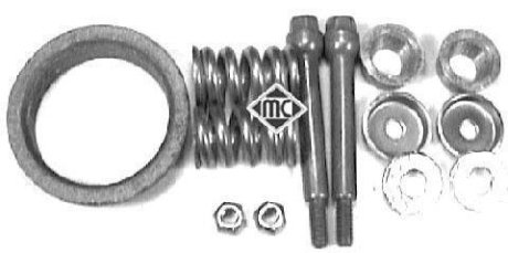 Комплект крепления выхлопного коллектора C8/Xantia/406 2.0/2.2HDI 96- Metalcaucho 02950