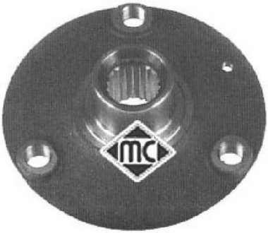 Маточина колеса перед Peugeot 106 1.0, 1.1 (96-) Metalcaucho 90044