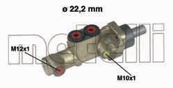 Цилиндр тормозной (главный) Opel Astra F/Kadett E/Vectra A 84-98 (d=22.2mm) Metelli 05-0246