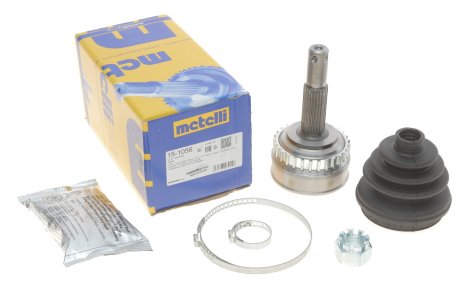 Шрус (наружный) Opel Astra F 91-04/Kadett E 84-93/Vectra A 88-95 (22z/22z/52mm/81mm/57mm) (+ABS29z) Metelli 15-1056