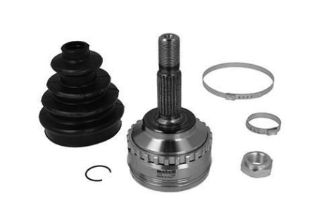 Шрус (наружный) Renault Kangoo 97-/Clio 98-/Nissan Kubistar 03- (21z/30z/52.2mm/84mm/51mm) (+ABS26z) Metelli 15-1378