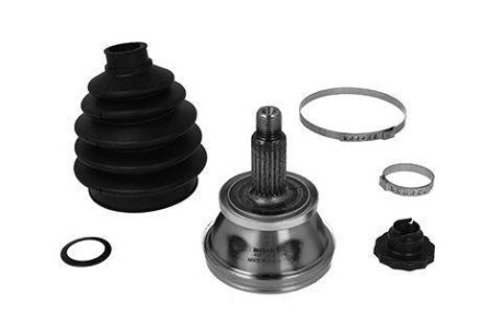 Шрус (зовнішній) Skoda Fabia I/III 99-/VW Polo 02-09/Fox 05-11 (20z/30z/52mm/85mm/44mm) (+ГУ) Metelli 15-1403