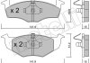 Колодки тормозные (передние) Seat Cordoba/Ibiza II 93-02/VW Golf III 91-99/Polo 95-02 Metelli 22-0206-2 (фото 2)