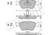 Колодки тормозные (передние) MB C-class (W202/S202)/E-class (W210/S210)/CLK-class (C208)/SLK 93-04 Metelli 22-0219-0 (фото 10)