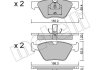 Колодки гальмівні (передні) MB E-class (W210/S210)/CLK-class (C208) 95-03/SLK-class (R170) 00-04 Metelli 22-0252-0 (фото 2)