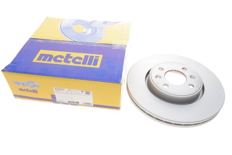 Диск тормозной (передний) Renault Kangoo/Megane/Scenic/Clio 99-/Laguna 95-01 (280x24) (с покр)(вент) Metelli 23-0517C