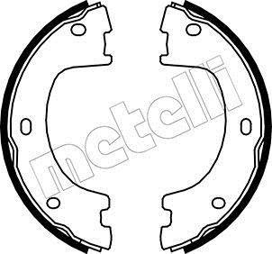 Комплект тормозных колодок, стояночная тормозная система Metelli 530249