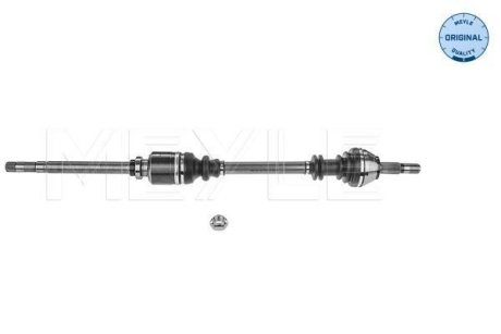 Напіввісь (передня) Citroen Jumper/Fiat Ducato/Peugeot Boxer 1.9D-2.8D 94-02 (R) (28x37x1072mm) MEYLE 214 498 0059 (фото 1)