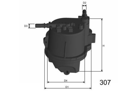 Топливный фильтр MISFAT F112