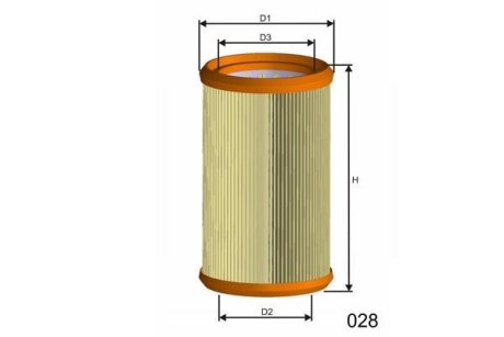 Воздушный фильтр MISFAT R441