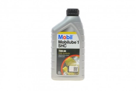 Масло трансмиссионное 1L ube 1 SHC 75W90 (GL-4/5) MOBIL 142123