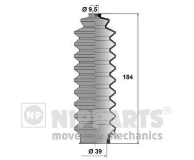 Пыльник рулевого механизма NIPPARTS J2844001