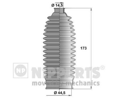 Пыльник рулевого механизма NIPPARTS N2847014