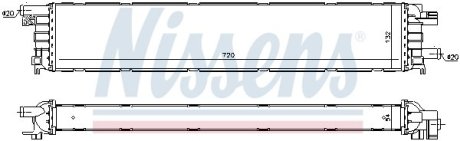 Радиатор NISSENS 60354