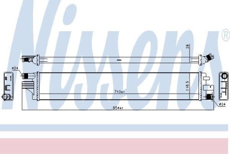 Радиатор NISSENS 630794