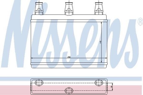 Радиаторы отопления NISSENS 70522