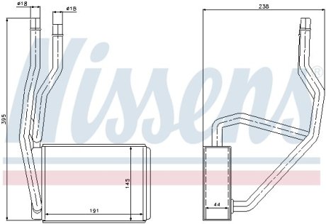 Радиатор отопления NISSENS 71765