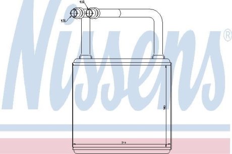 Радиатор отопления NISSENS 72029