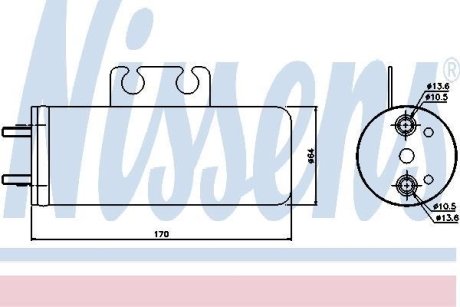 Осушитель кондиционера NISSENS 95316