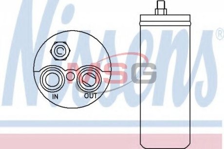 Осушитель кондиционера NISSENS 95386