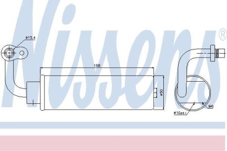 Осушитель кондиционера NISSENS 95444