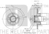 Диск гальмівний невентильований NK 313658 (фото 3)