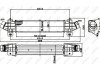 Радиатор интеркулера Ford Mondeo III 2.0-2.2 TDCI 00-07 NRF 30840 (фото 5)