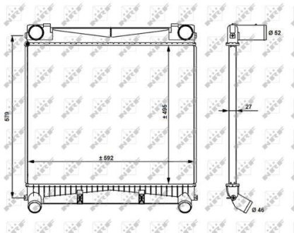 Інтеркулер NRF 30911