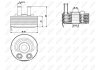 Радіатор масляний Nissan X-Trail 2.2/2.5D 00- (теплообмінник) NRF 31184 (фото 5)