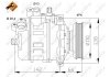 Компресор кондиціонера Audi A4/A6 1.9TDI 00-05 NRF 32106 (фото 5)