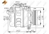 Компресор кондиціонера BMW 5 (E60/E61)/7 (E65/E66/E67) 2.0-3.0D 01-10 NRF 32433 (фото 5)