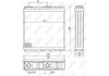 Радіатор пічки Nissan Almera/Primera 1.4-2.0D 90-00 NRF 52098 (фото 5)