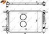 Радиатор охлаждения Audi A4/A6/VW Passat 1.6-1.8T/1.9TDI 94-05 NRF 529504 (фото 2)