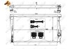 Радіатор охолодження BMW 1 (E81/E87)/3 (E90-E93)/X1 (E84) 2.0/3.0 05-11 (N47/N57/N55) NRF 53472 (фото 2)