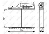 Радиатор печки BMW 5 (E34) 88-97 NRF 58053 (фото 5)