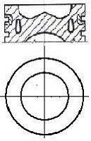 Поршень NURAL 87-432307-00