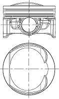 Поршень NURAL 87-435100-00