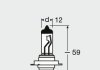 Лампа CLASSIC H7 12V 55W PX26D (картонна упаковка)) OSRAM 64210CLC (фото 2)