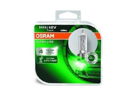 Автолампа галогенова 55W OSRAM 64211ULT-HCB