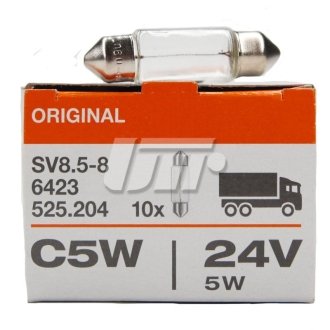 Лампа C5W 24V 5W SV8,5 OSRAM 6423