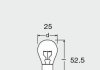 -UNV Лампа P21W 21W 24V BA15S TRUCKSTAR PRO OSRAM 7511TSP (фото 3)