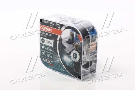 Лампа COOL BLUE® INTENSE (Next Gen) 12V HB3 65W P20d OSRAM 9005CBN-HCB