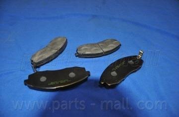 Колодка гальм. диск. HYUNDAI LIBERO(-OCT 2006) (вир-во) PARTS-MALL PKA-007