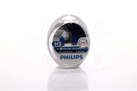 Автолампа галогенова 55W PHILIPS 12336DVS2