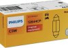 Лампа розжарювання C5W Vision 5W цоколь SV8,5 PHILIPS 12844CP (фото 1)