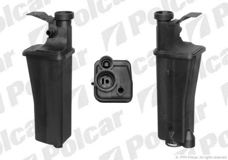 Бачок компенсационный BMW E46, X5 Polcar 2008ZB-2