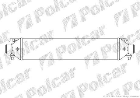 Интеркуллер Fiat Doblo 1.6D/2.0D 10- Polcar 3024J8-3